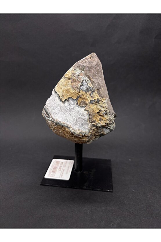 BREZİLYA AMETİST DOĞALTAŞ SİYAH DEMİR STANTLI