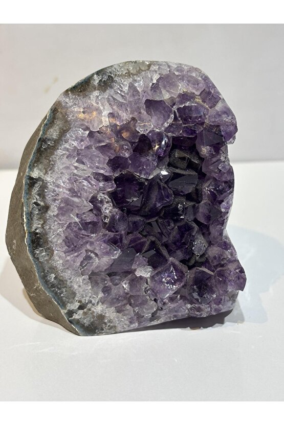 BREZİLYA AMETİST DOĞALTAŞ JEOT POLİSAJLI EX QUALITY