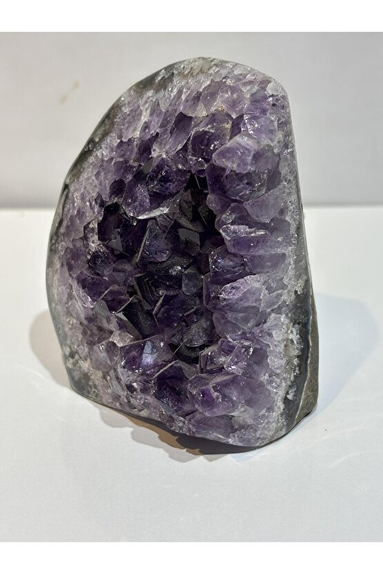 BREZİLYA AMETİST DOĞALTAŞ JEOT POLİSAJLI EX QUALITY