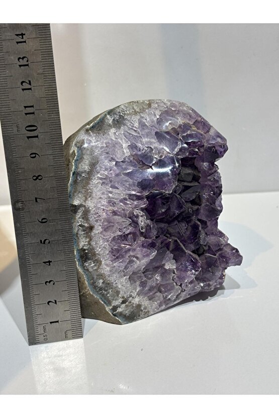 BREZİLYA AMETİST DOĞALTAŞ JEOT POLİSAJLI EX QUALITY