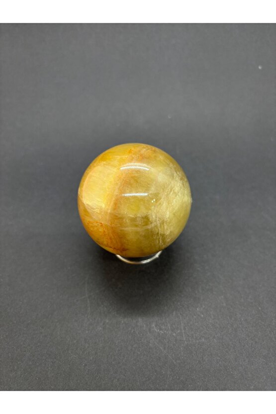 SARI FLORİT KÜRE DOĞALTAŞ