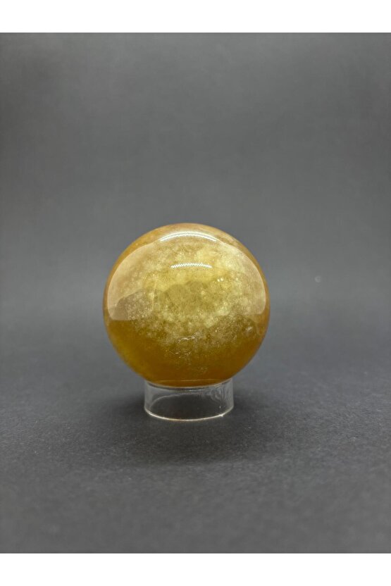 SARI FLORİT KÜRE DOĞALTAŞ