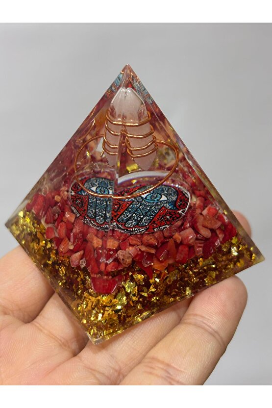 ÇİLEK KUVARS ENERJİ ORGONİTİ