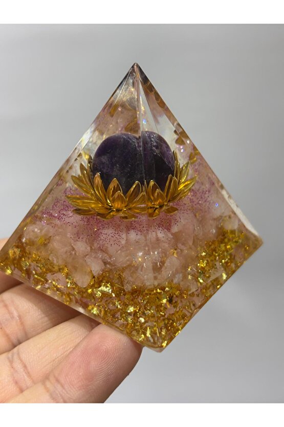 PEMBE KUVARS AMETİST SEVGİ ORGONİTİ