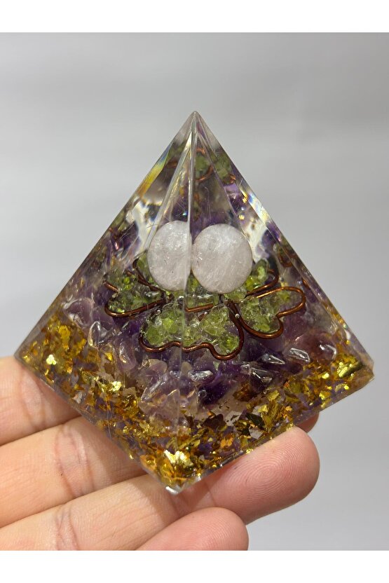 YEŞİM TAŞLI KALP ÇAKRASI ORGONİTİ