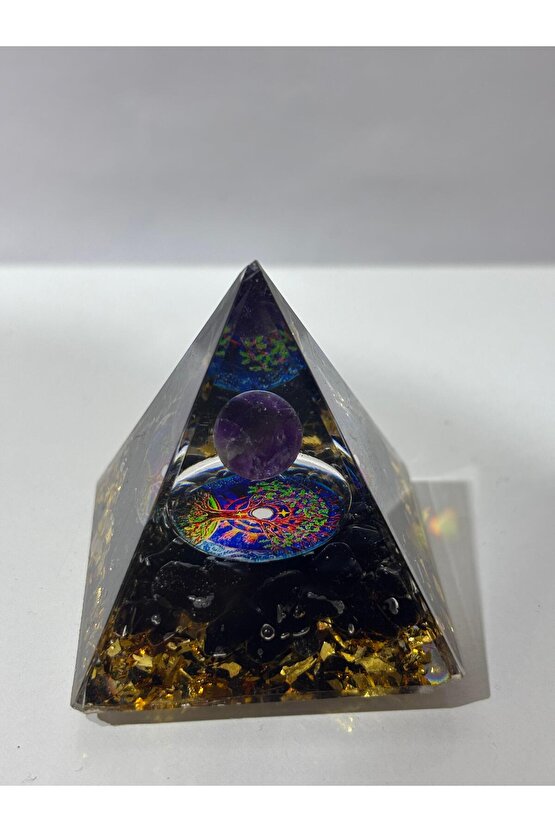 OBSİDYEN KORUMA KALKANI ORGONİTİ