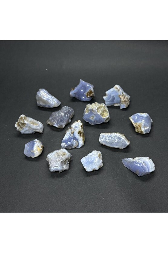 Mavi Kalsedon Duygusal Denge Ham Doğaltaş