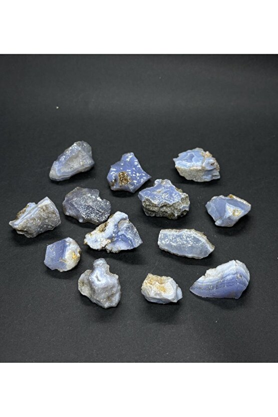 Mavi Kalsedon Duygusal Denge Ham Doğaltaş