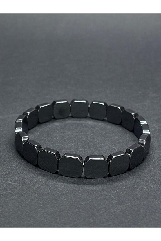 HEMATİT DOĞALTAŞ CANLILIK GÜÇ BİLEKLİĞİ