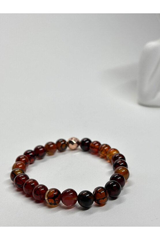 DRAGON AKİK DOĞALTAŞ BİLEKLİK