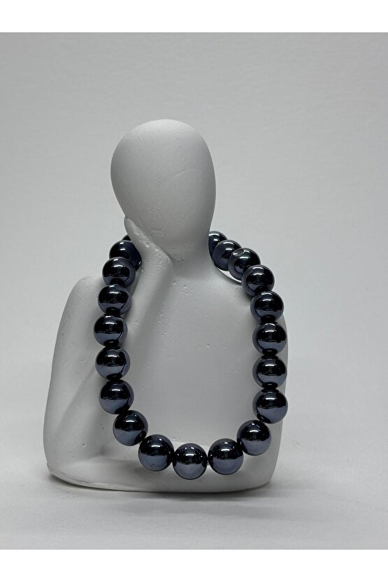 ERKEK BİLEKLİK HEMATİT DOĞALTAŞ