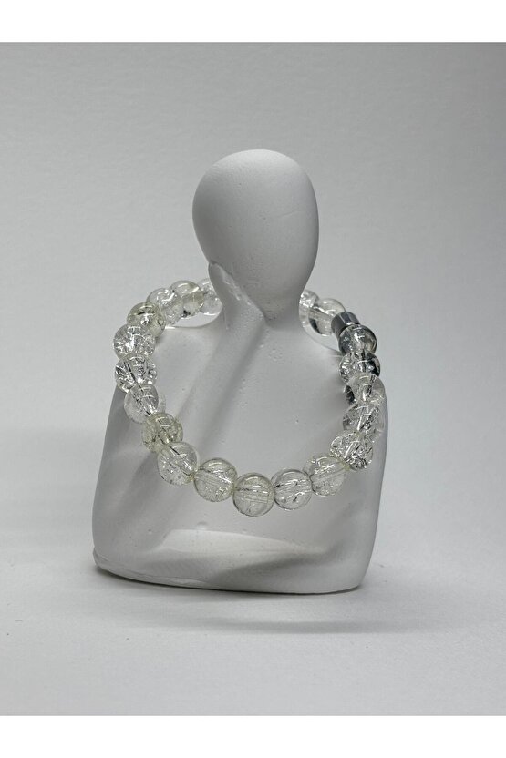 NECEF DAĞ KRİSTALI ŞANS TAŞI DOĞALTAŞ BİLEKLİK