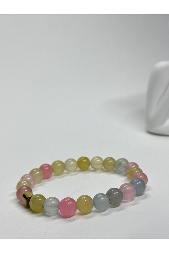 RAINBOW SELENİT AA+ KALİTE DOĞALTAŞ BİLEKLİK