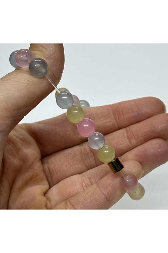 RAINBOW SELENİT AA+ KALİTE DOĞALTAŞ BİLEKLİK