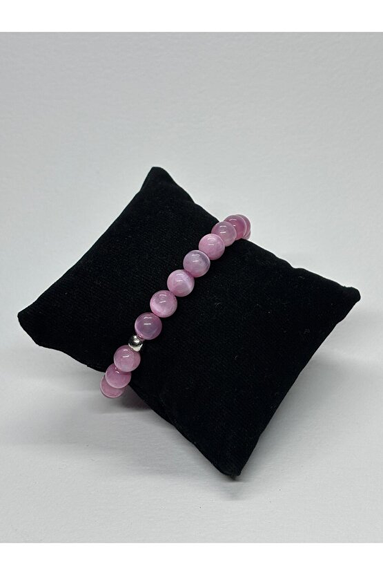 PEMBE SELENİT AA+KALİTE DOĞALTAŞ BİLEKLİK