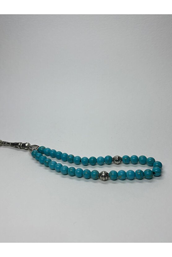 TURKUAZ NAZAR TAŞI DOĞALTAŞ TESBİH