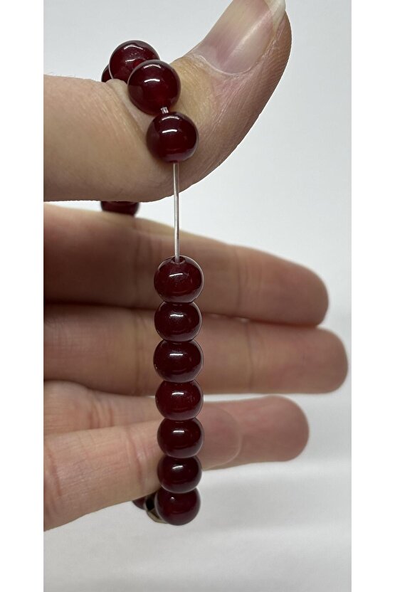 KIRMIZI AKİK DOĞALTAŞ BİLEKLİK