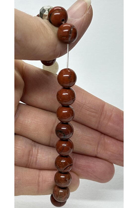 KIRMIZI JASPER DOĞALTAŞ BİLEKLİK