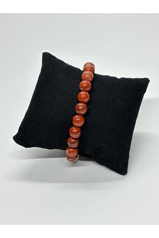 KIRMIZI JASPER DOĞALTAŞ BİLEKLİK