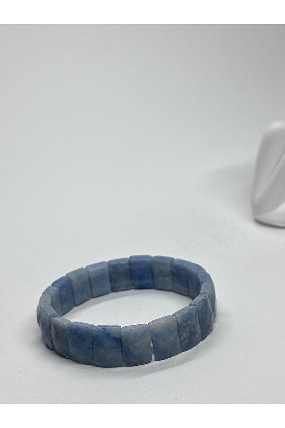 MAVİ KUVARS DOĞALTAŞ ROLEKS BİLEKLİK