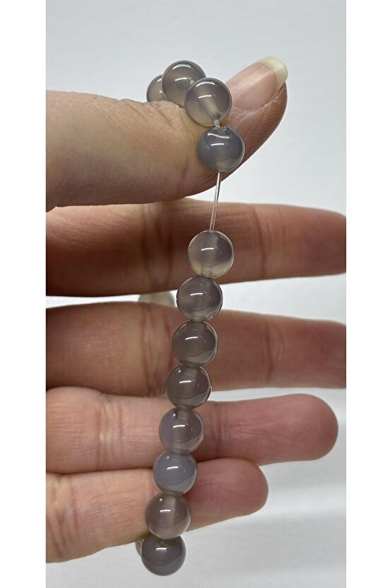 GRİ AKİK DOĞALTAŞ BİLEKLİK