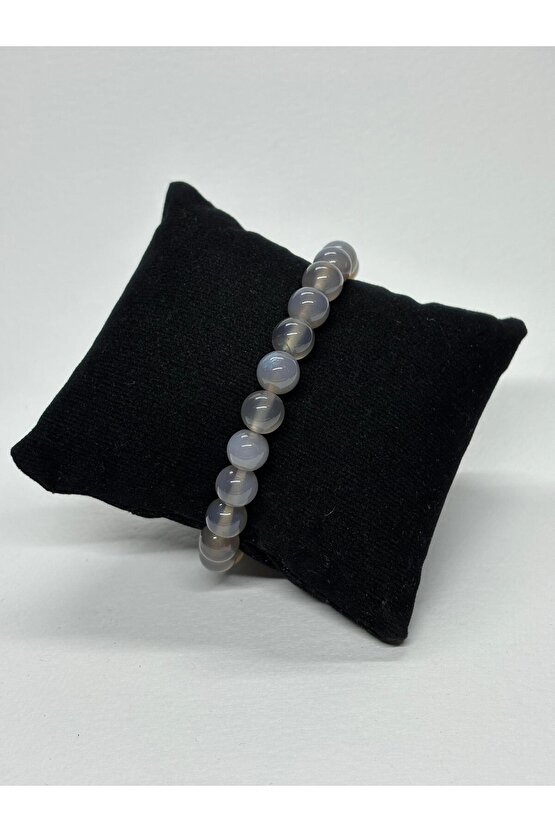 GRİ AKİK DOĞALTAŞ BİLEKLİK