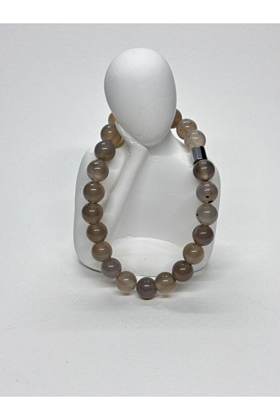 GRİ AKİK DOĞALTAŞ BİLEKLİK