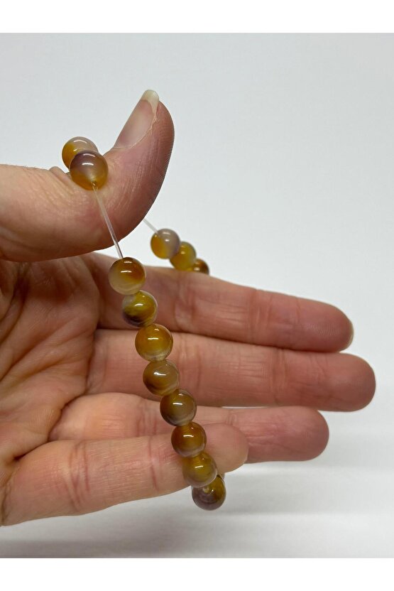 RENKLİ AKİK DOĞALTAŞ BİLEKLİK