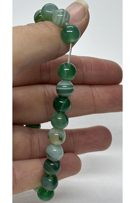 YEŞİL AKİK DOĞALTAŞ BİLEKLİK