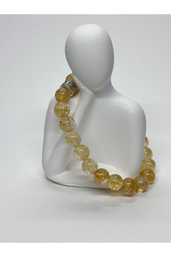 SİTRİN ZENGİNLİK DOĞALTAŞ BİLEKLİK