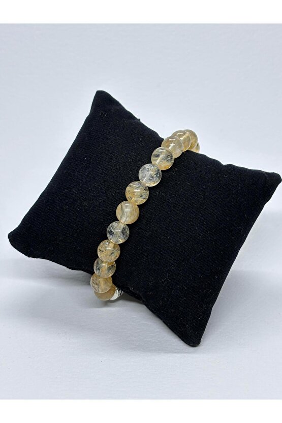 SİTRİN ZENGİNLİK DOĞALTAŞ BİLEKLİK