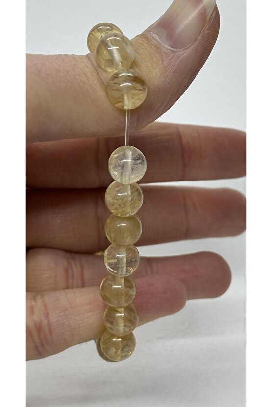 SİTRİN ZENGİNLİK DOĞALTAŞ BİLEKLİK