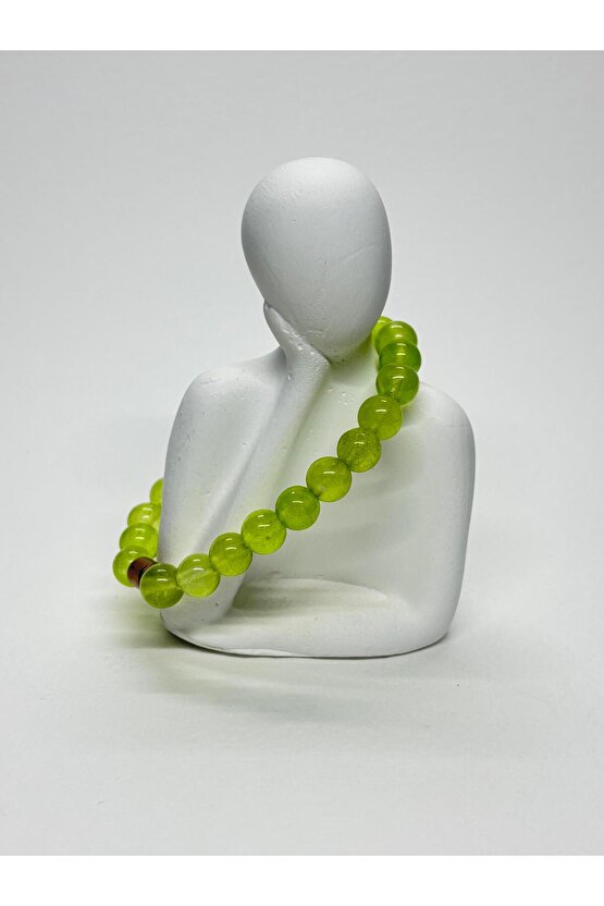 SARI AKİK DOĞALTAŞ BİLEKLİK