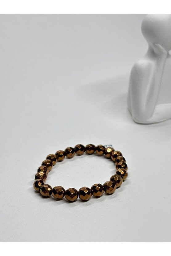 HEMATİT DOĞALTAŞ BİLEKLİK BAKIR