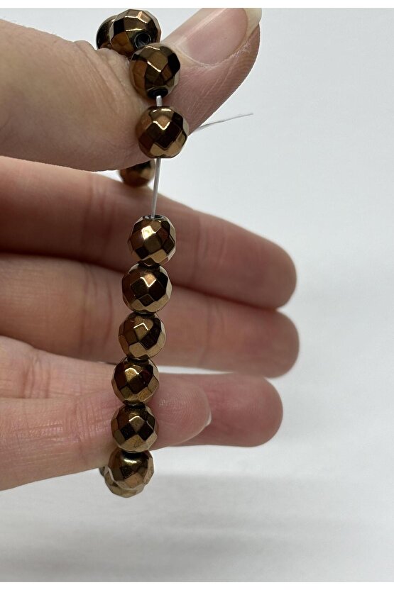 HEMATİT DOĞALTAŞ BİLEKLİK BAKIR