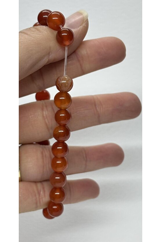 ATEŞ AKİK DOĞALTAŞ BİLEKLİK