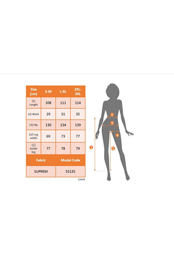 MDB Kadın Yüksek Bel Beli Lastikli Desenli Geniş Paçalı Süprem Pantolon