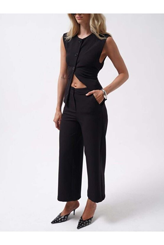 Bol Paça Midi Boy Pantolon