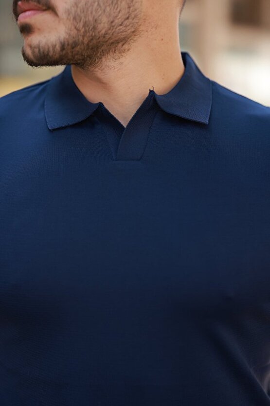 Erkek Hemşire Yaka Kısa Kollu Tişört