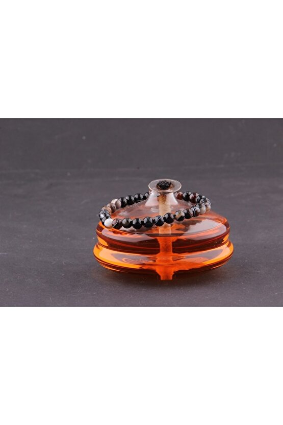 Göz Akik Doğal Taş Bileklik 6 Mm