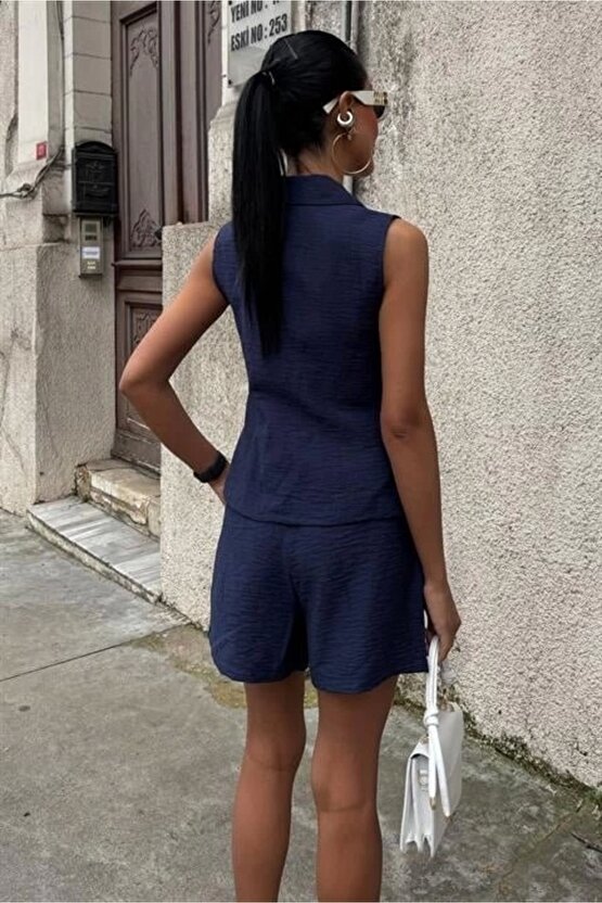 Yelek Şort Viscon Takım 10156-17