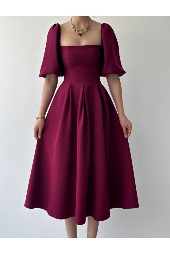 Jama Midi Boy Elbise