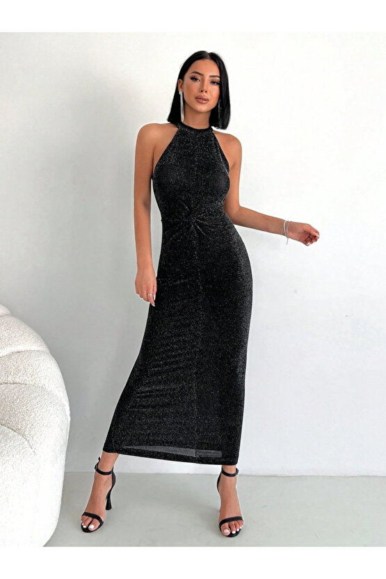 munn collection Simli Buzi Elbise