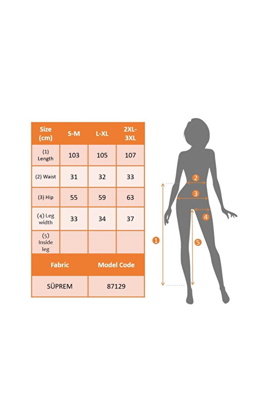 MDB Kadın Yüksek Bel Bağcıklı Yaprak Desenli Süprem Pantolon