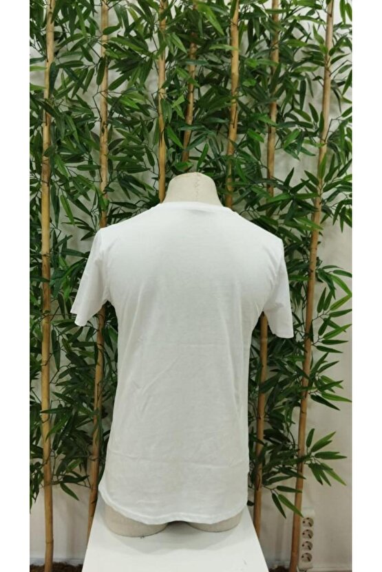 Erkek Jehova Baskılı Süprem T-shirt