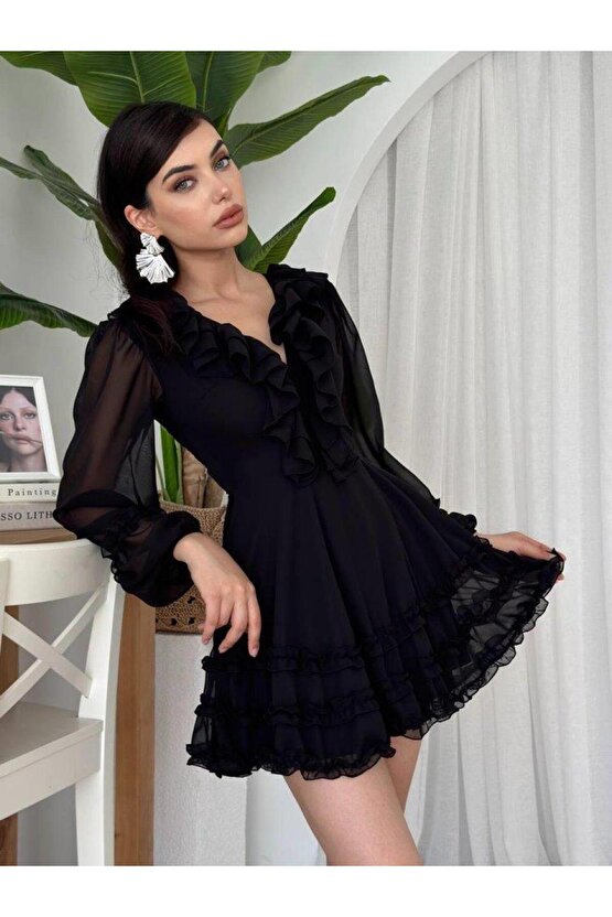 Osıes Fırfırlı Elbise