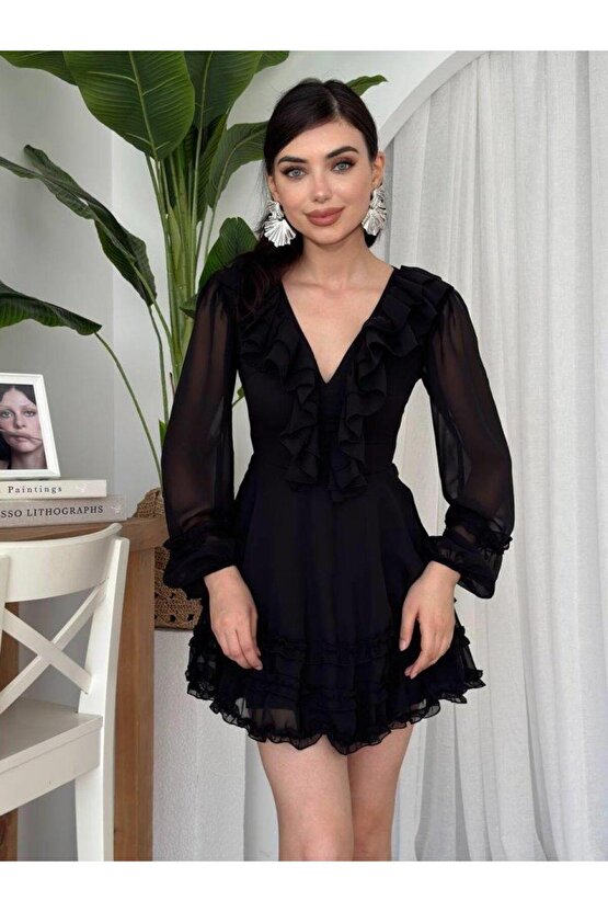 Osıes Fırfırlı Elbise