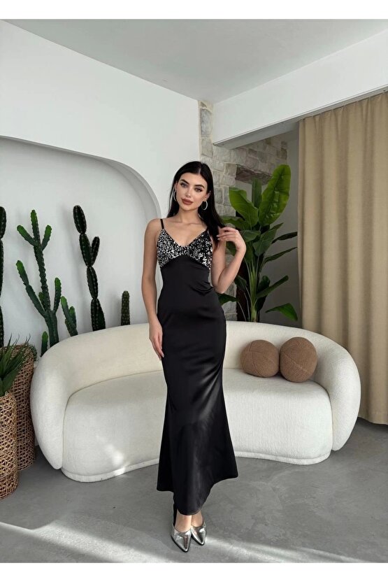 hany İp Askılı Elbise