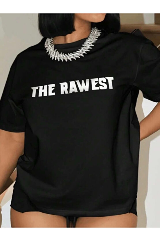 MDB Baskılı Oversize Tshirt iyah