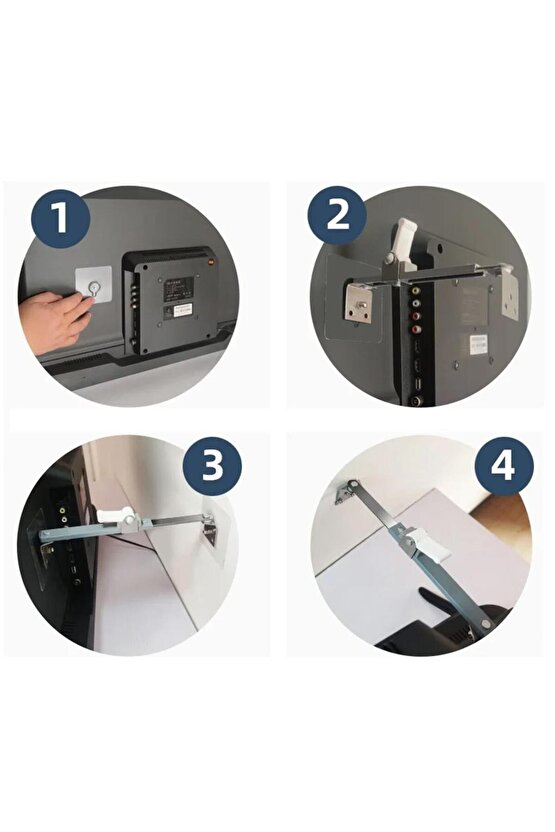 PM-21797 TV DÜŞME ENGELLEYİCİ - MASAÜSTÜ TV TUTUCU